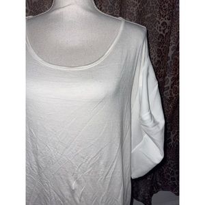 Women’s White Jasmine Puffed Sleeve Boohoo Blouse 🤍